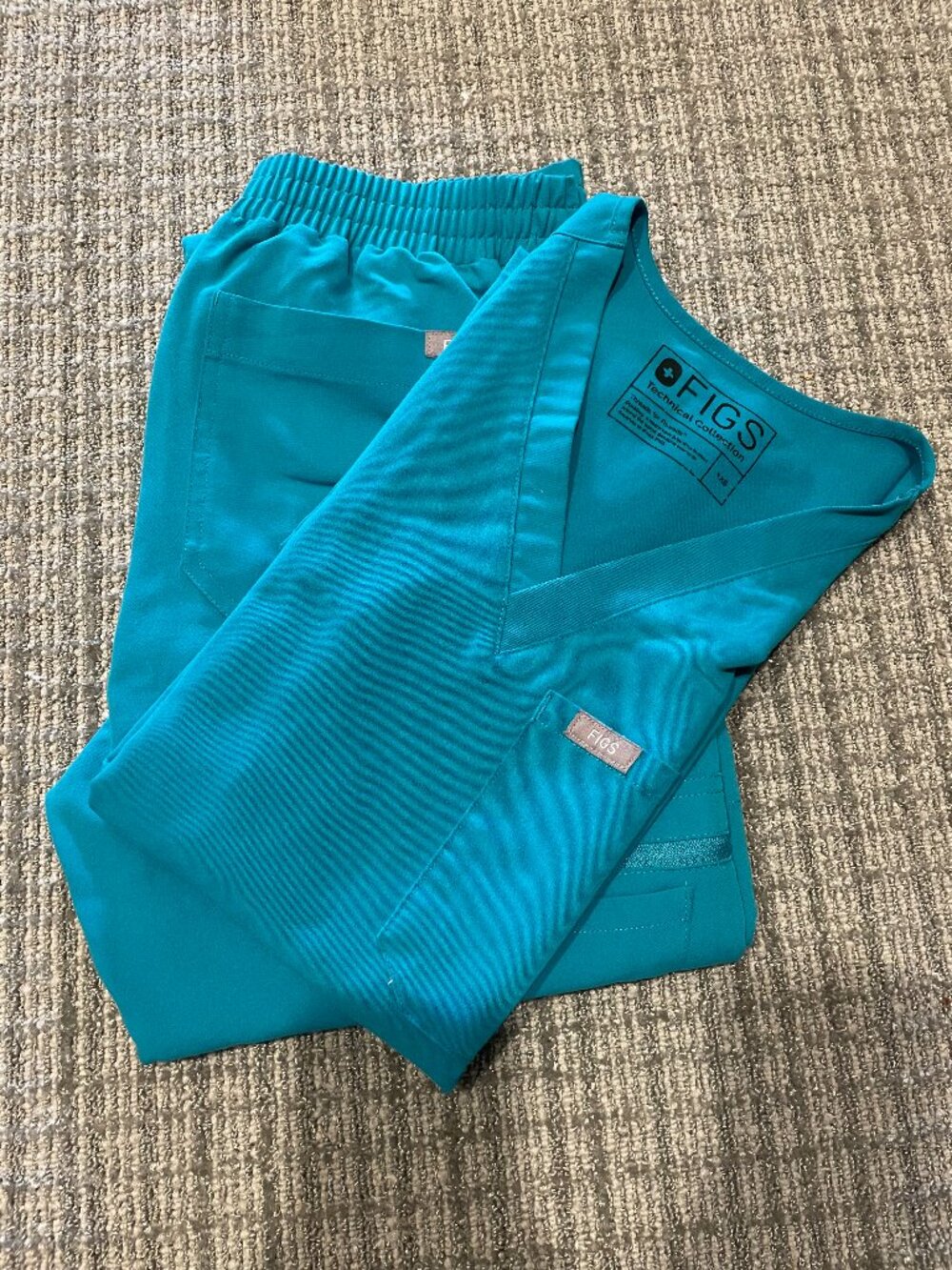 Figs Scrub Set - Teal